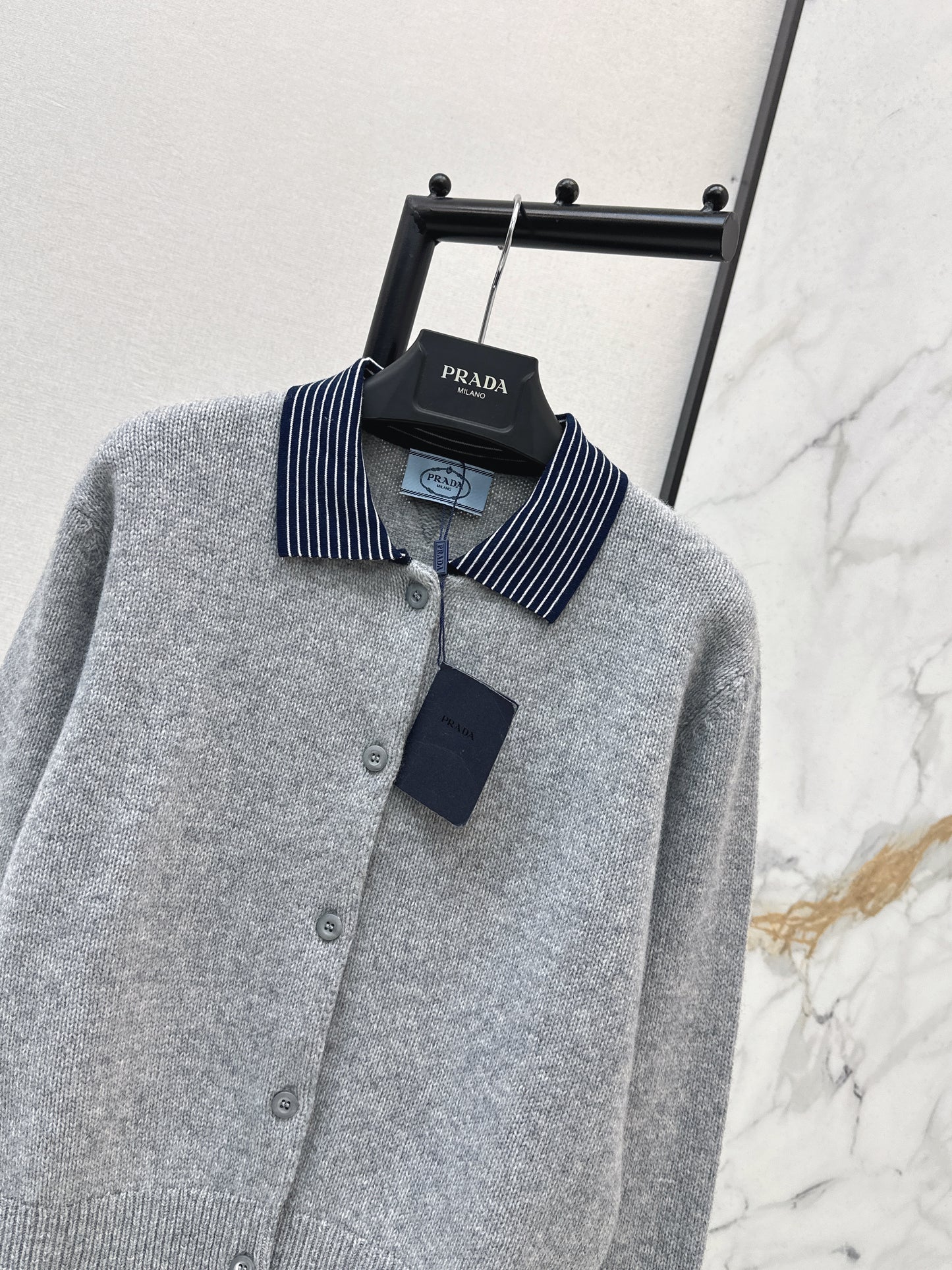 26ss Preppy Style Two-Piece Cardigan