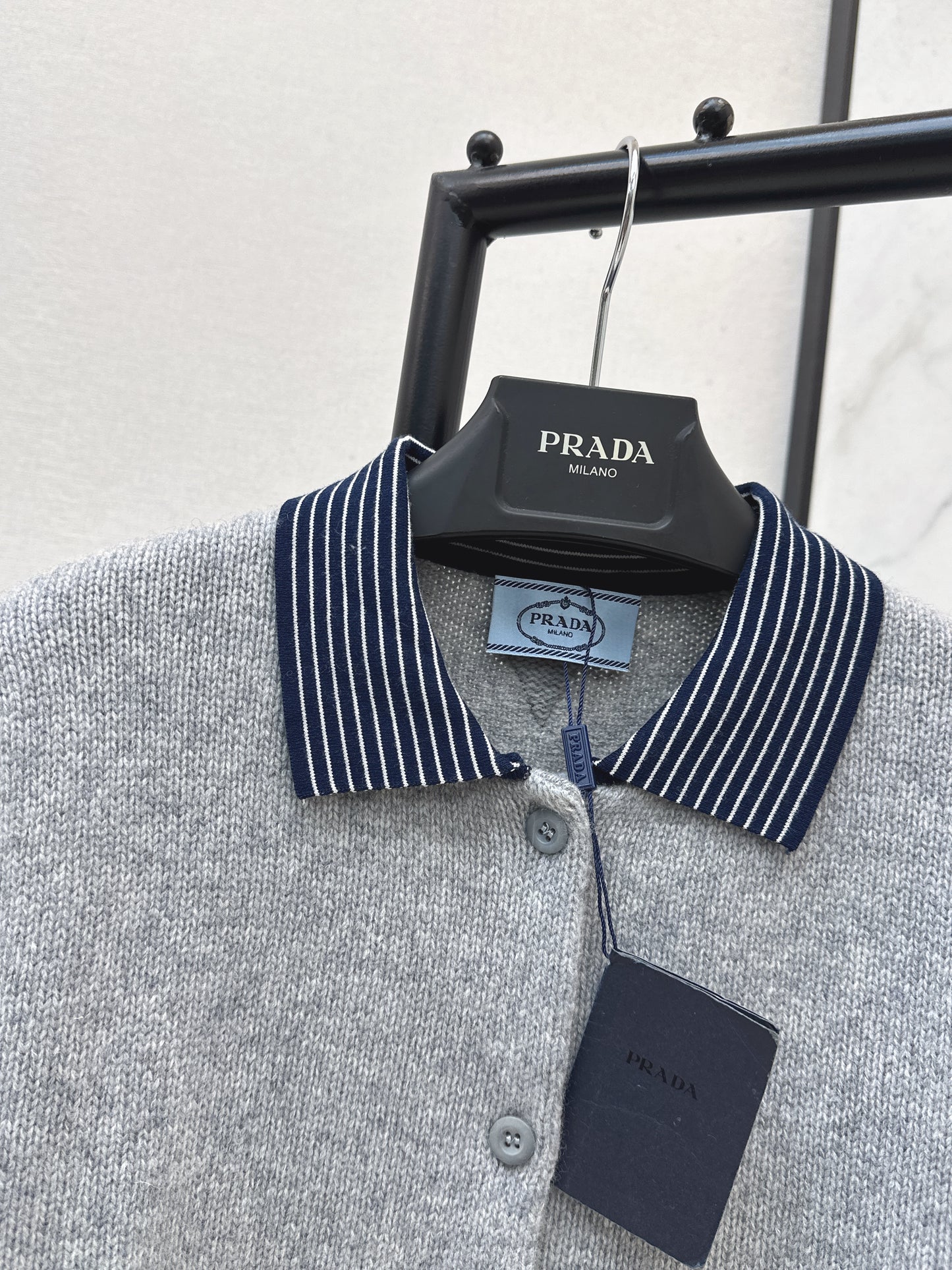 26ss Preppy Style Two-Piece Cardigan