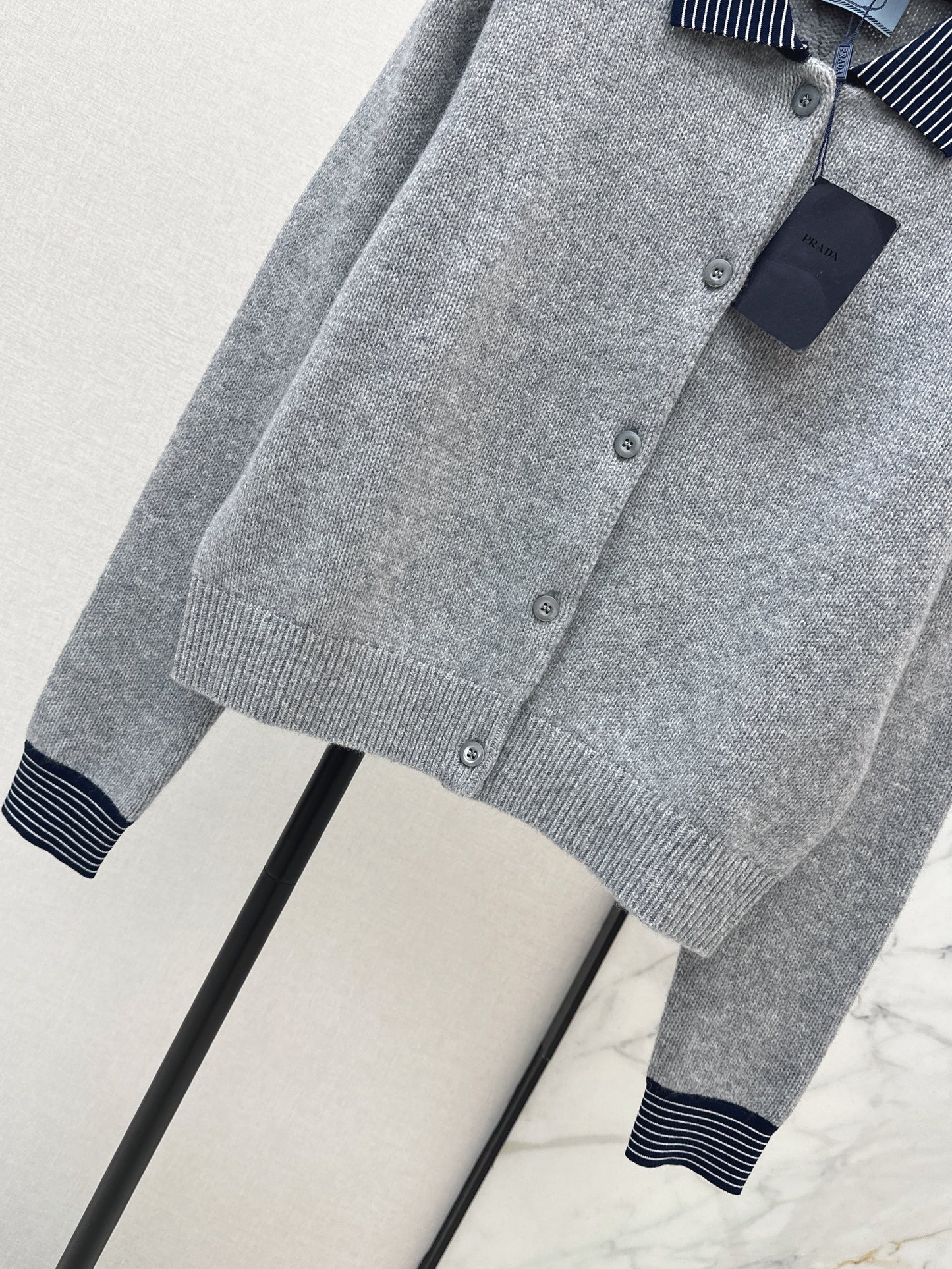 26ss Preppy Style Two-Piece Cardigan