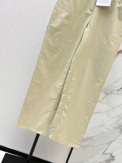 26ss Double side pockets, double C logo jeans