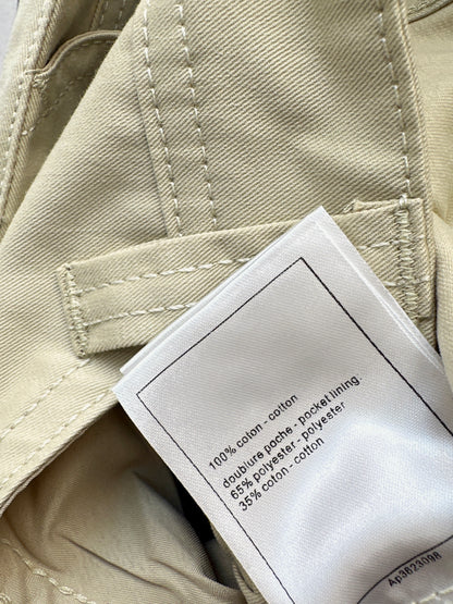 26ss Double side pockets, double C logo jeans