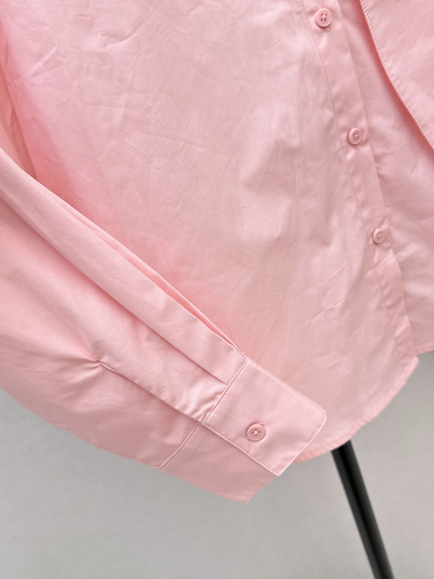 26ss Ribbon-embellished shirt
