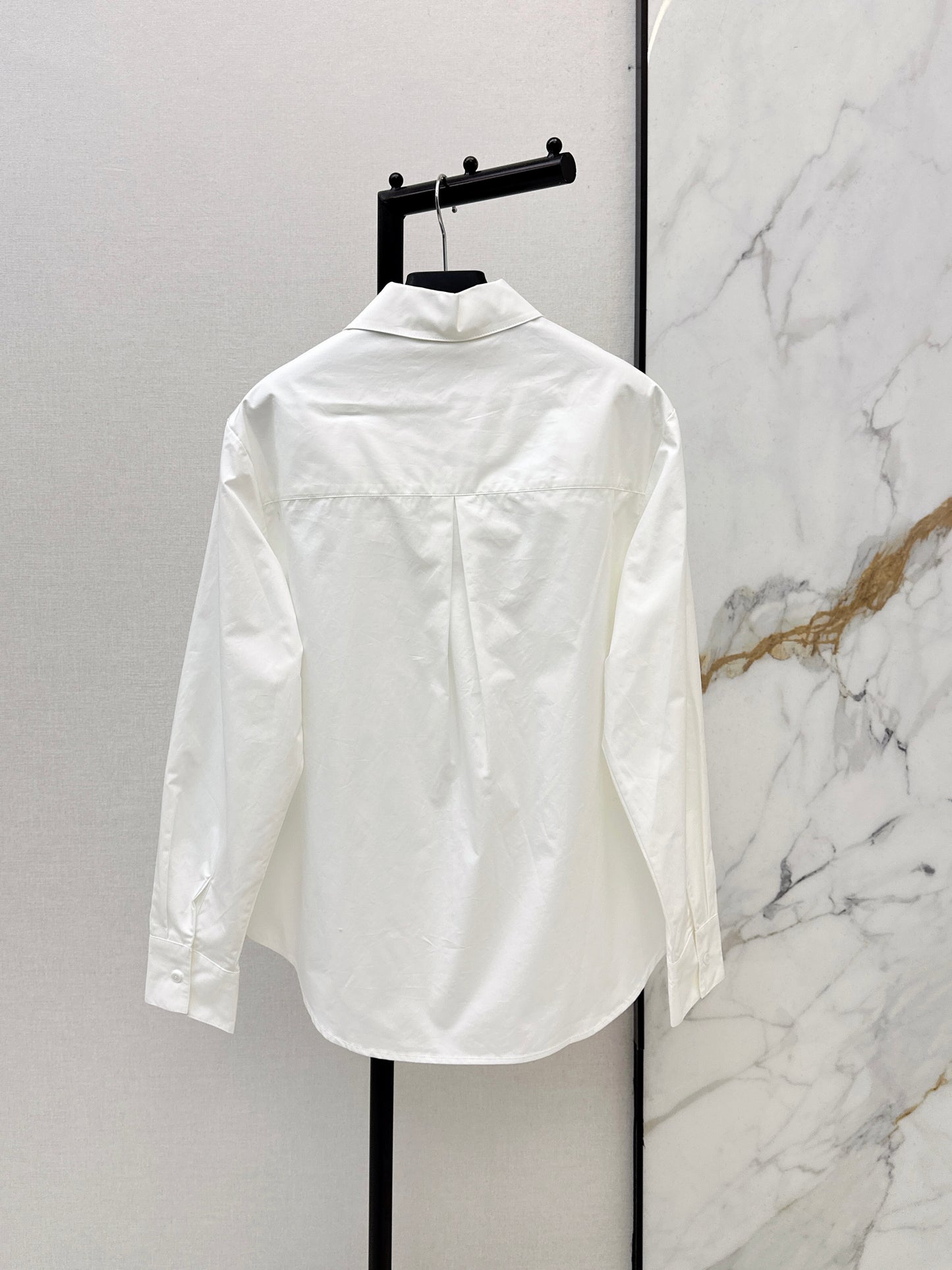 26ss Ribbon-embellished shirt