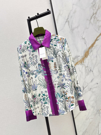 26ss Floral Print Shirt