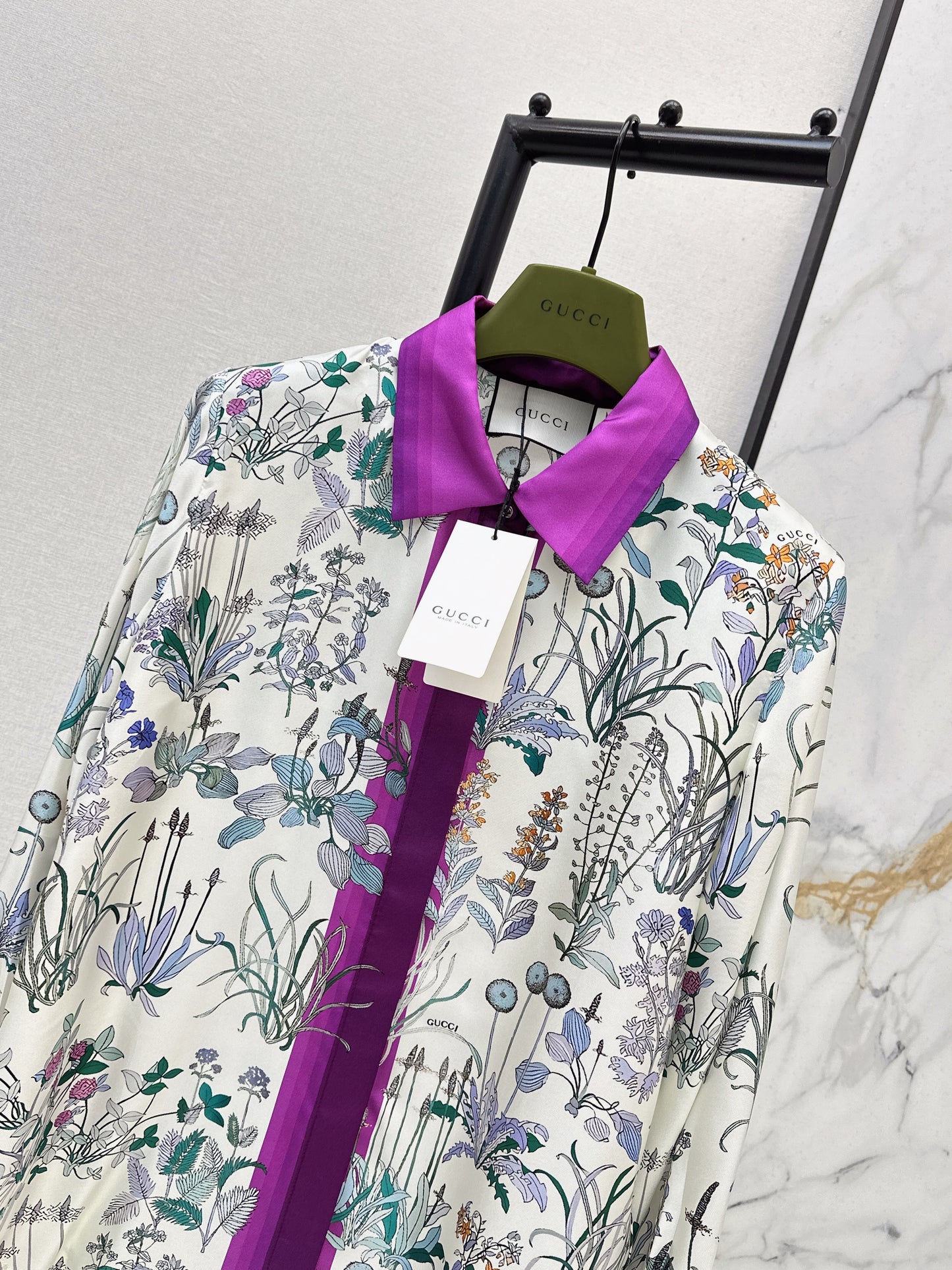 26ss Floral Print Shirt
