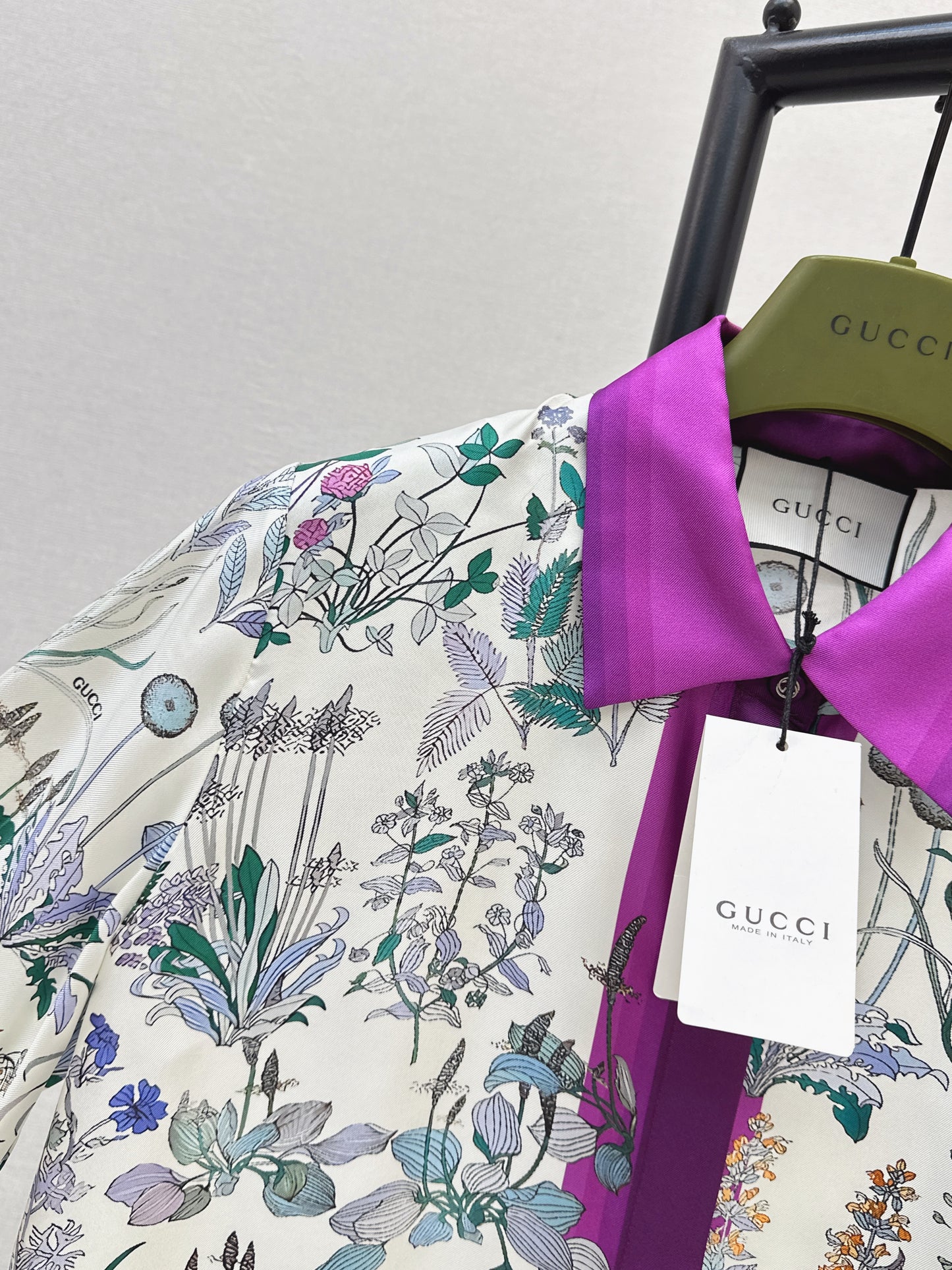 26ss Floral Print Shirt