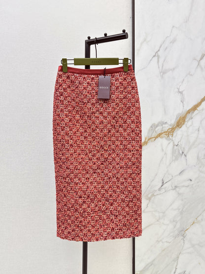 26ss Jacquard Midi Skirt