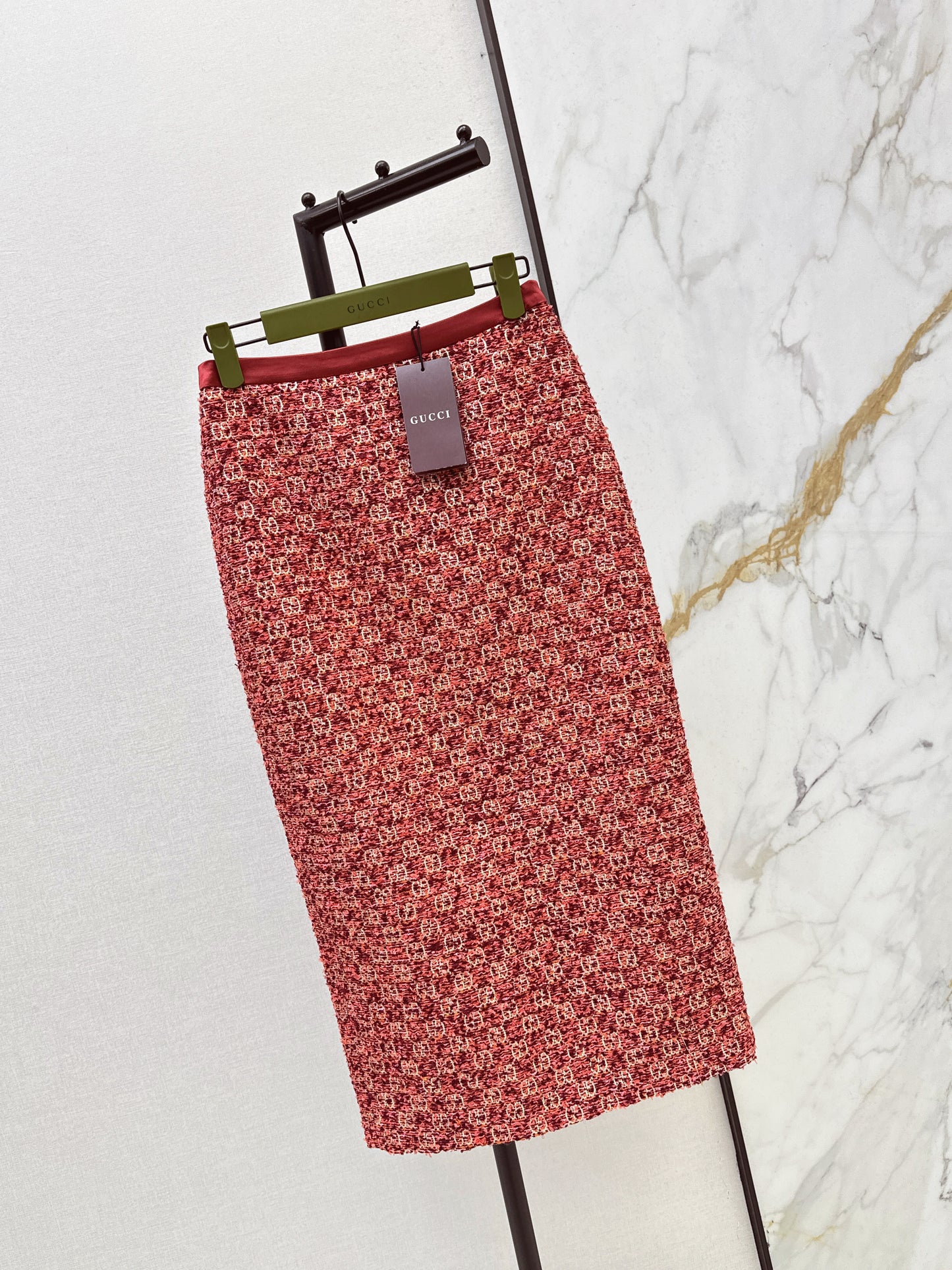 26ss Jacquard Midi Skirt