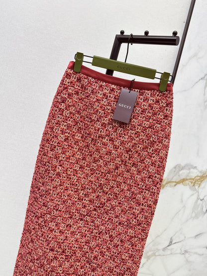 26ss Jacquard Midi Skirt