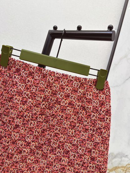 26ss Jacquard Midi Skirt