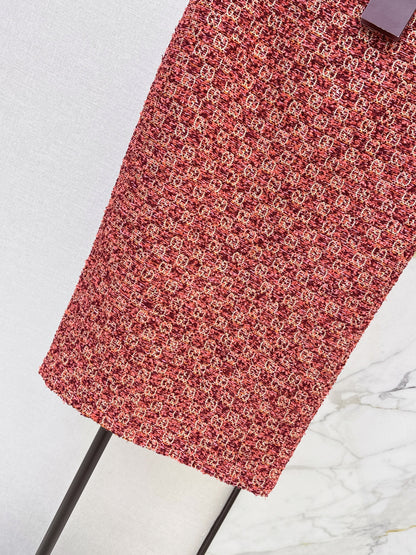 26ss Jacquard Midi Skirt