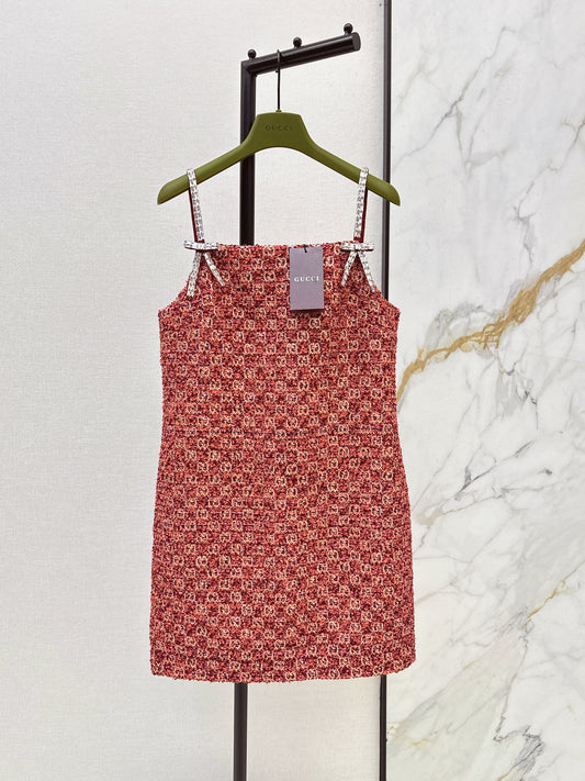 26ss Jacquard slip dress
