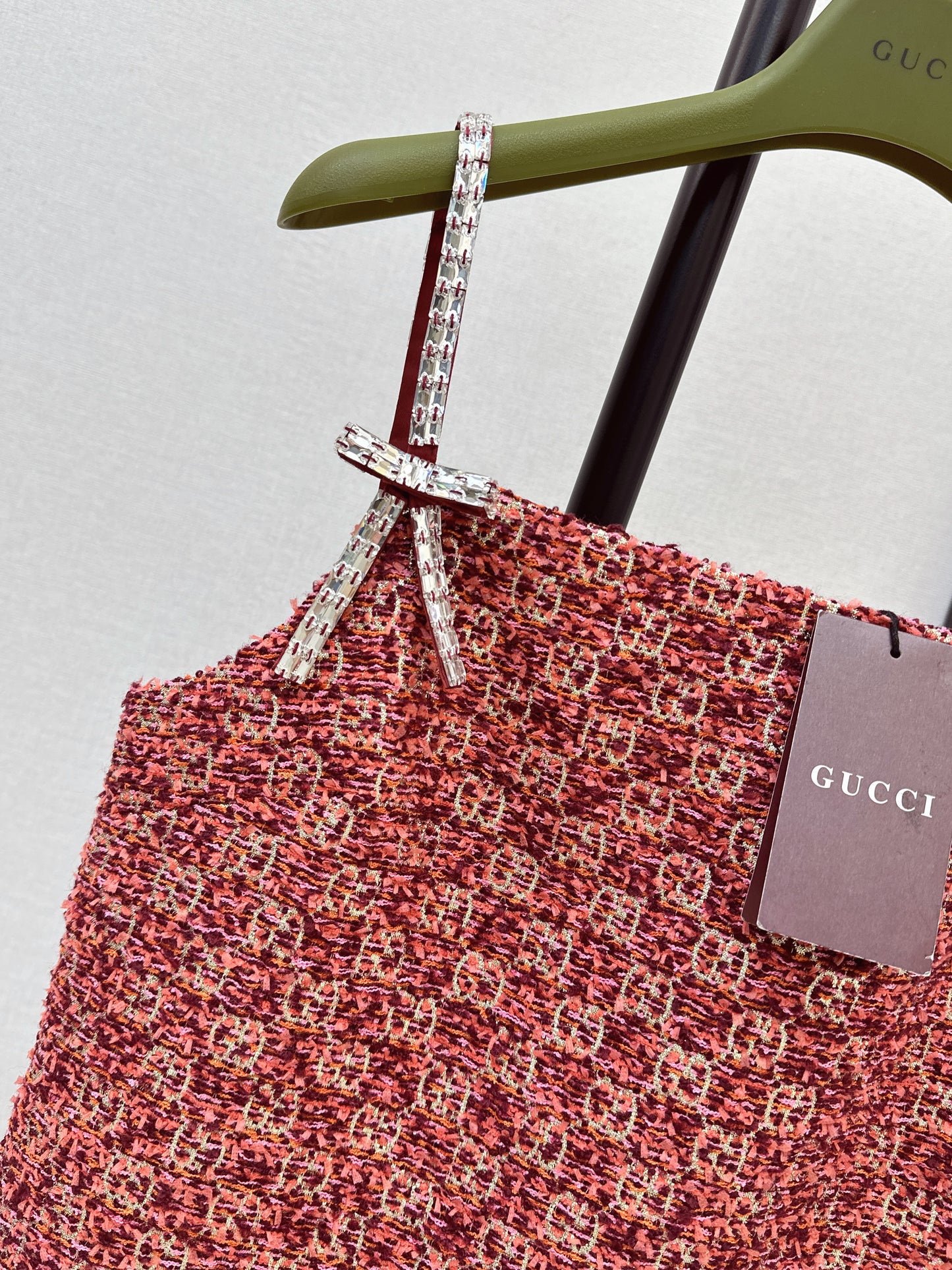 26ss Jacquard slip dress