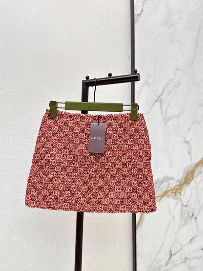 26ss Jacquard Mini Skirt