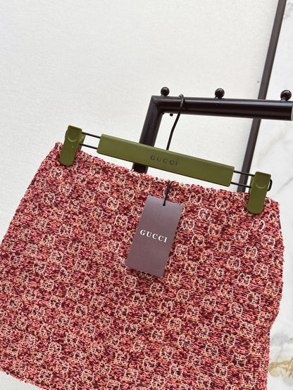 26ss Jacquard Mini Skirt