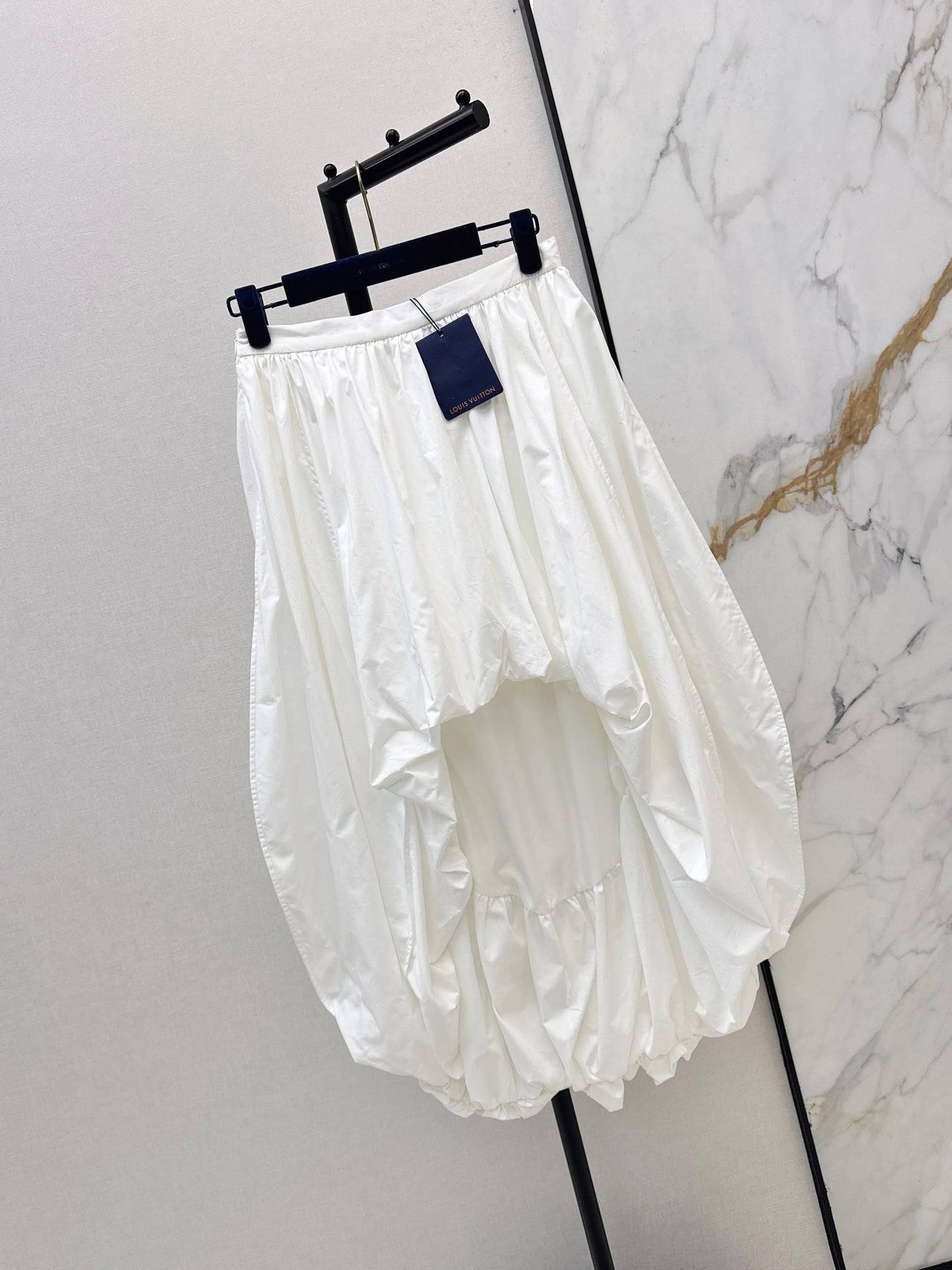 26ss High-low hem midi skirt