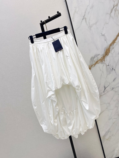 26ss High-low hem midi skirt