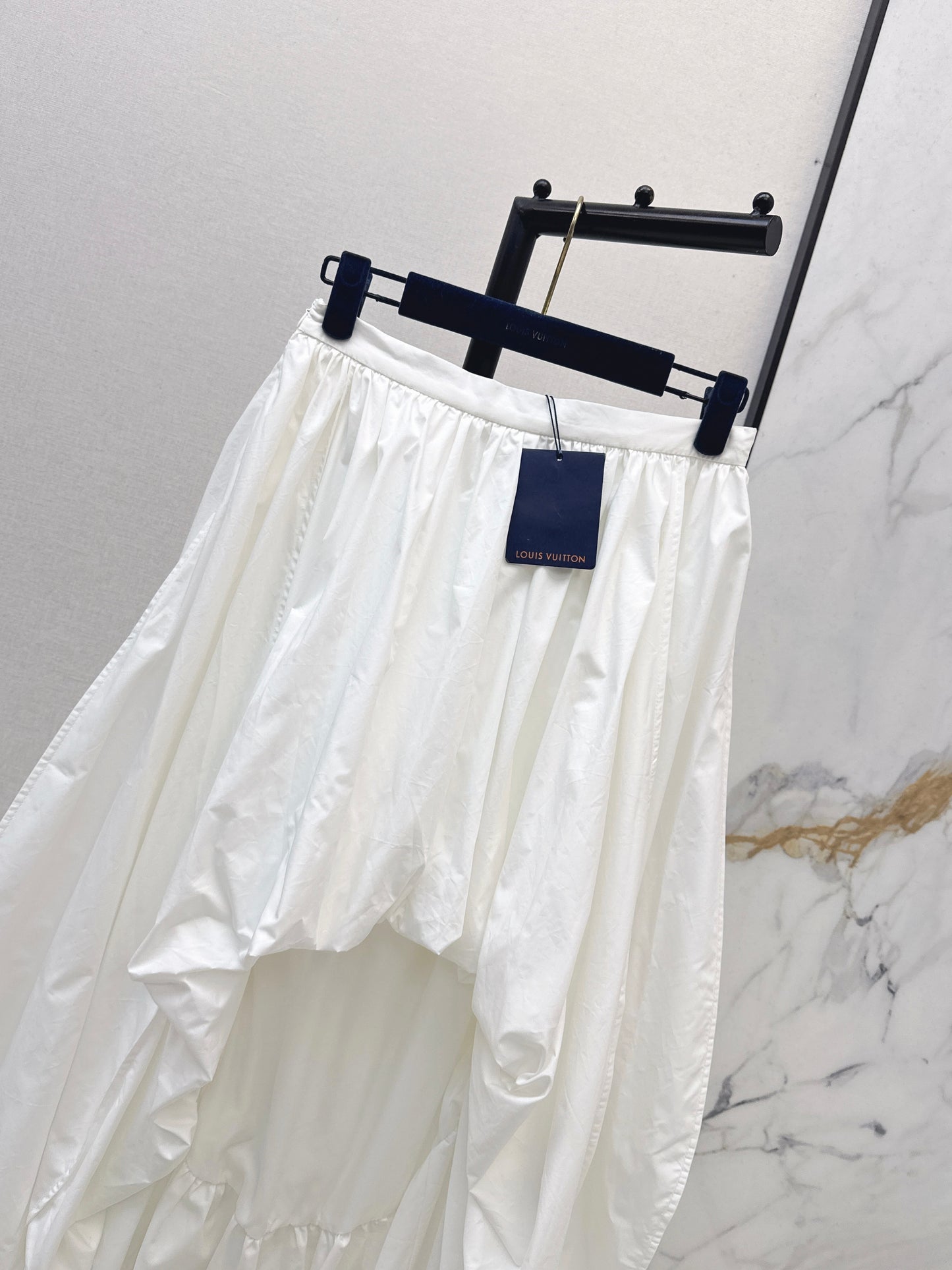 26ss High-low hem midi skirt
