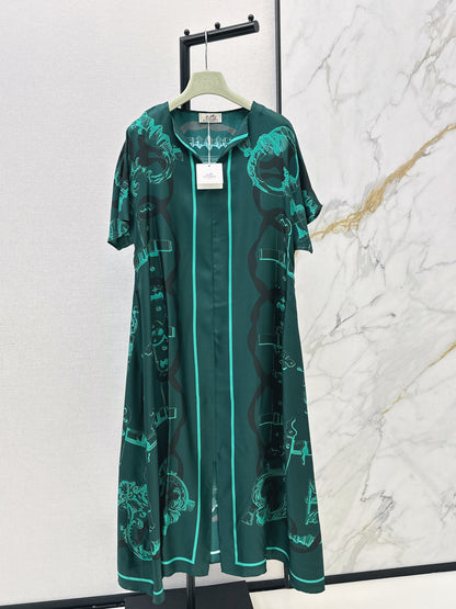 26ss Kaftan Slit Dress