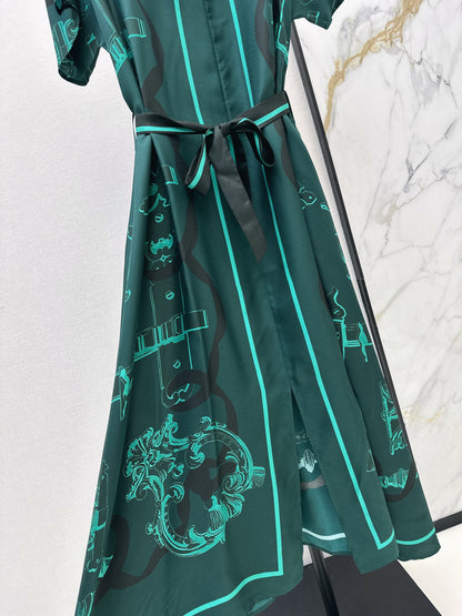 26ss Kaftan Slit Dress