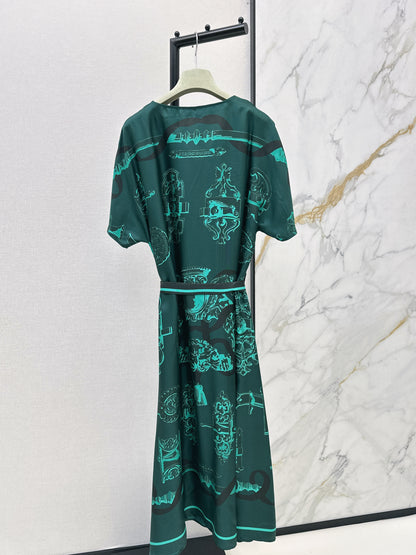 26ss Kaftan Slit Dress