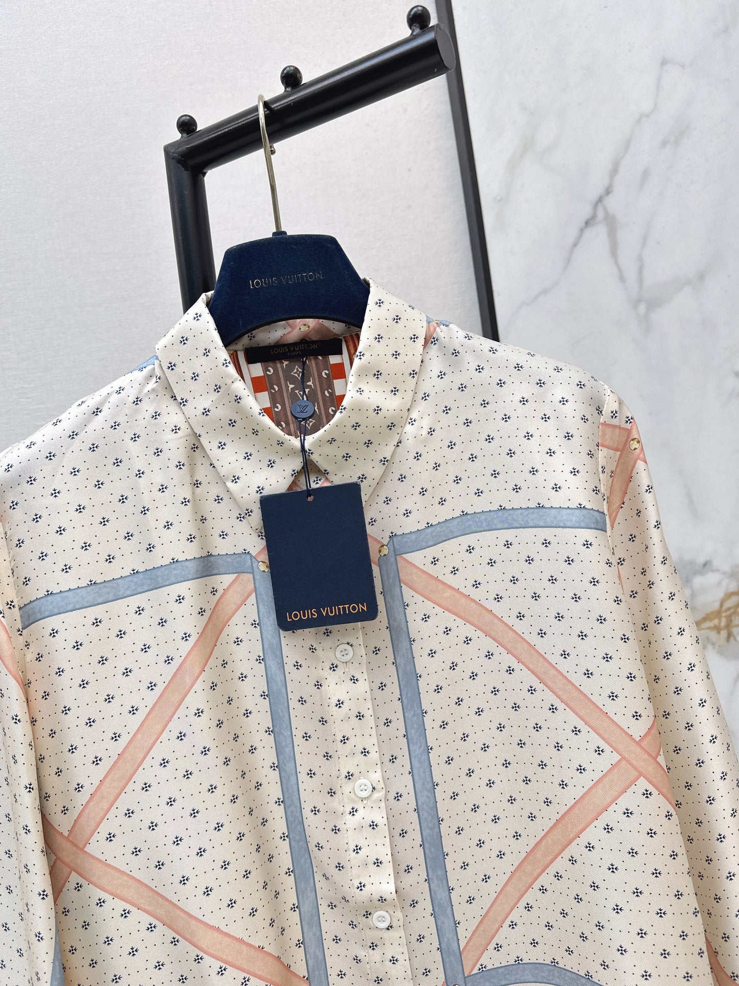 26ss Printed Silk Shirt