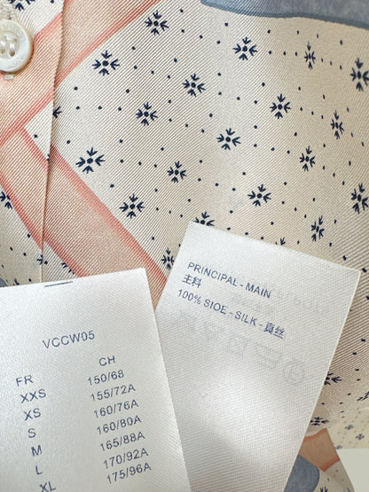 26ss Printed Silk Shirt