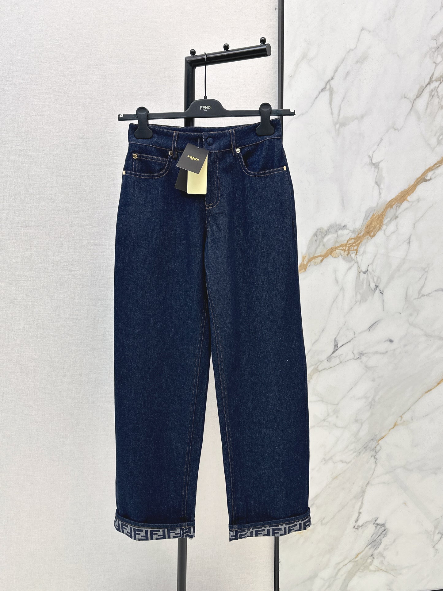 26ss Washed Denim Jeans