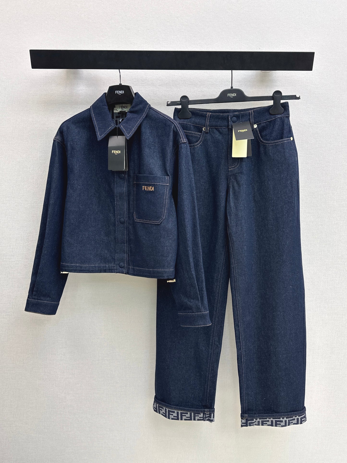26ss Looped Denim Jacket