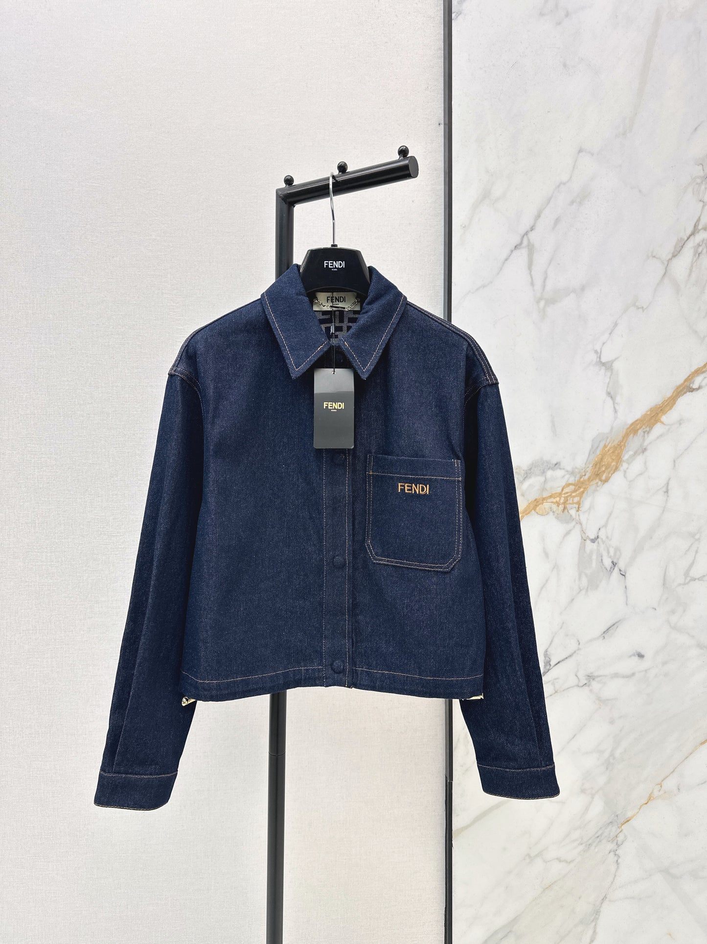26ss Looped Denim Jacket