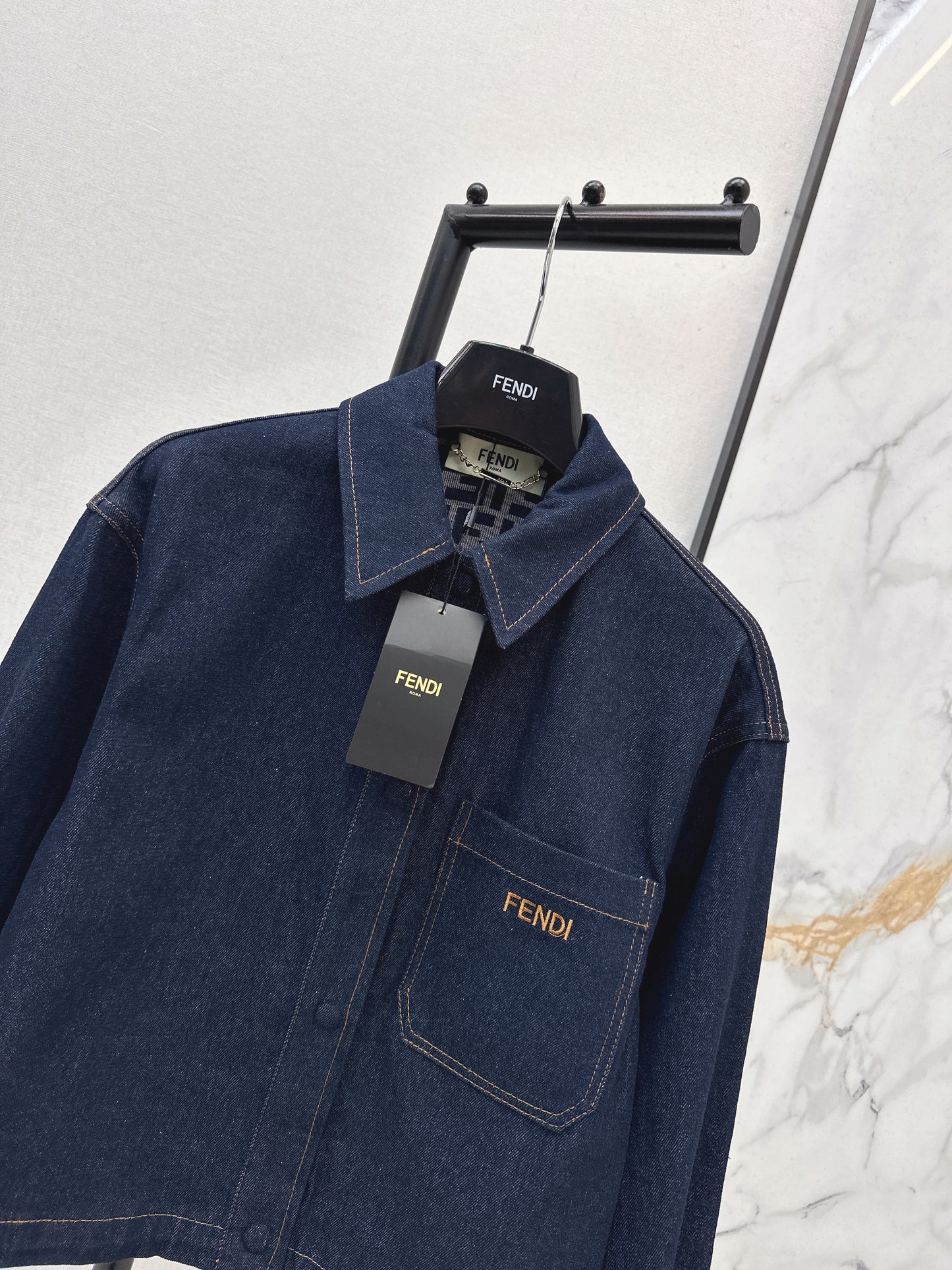 26ss Looped Denim Jacket