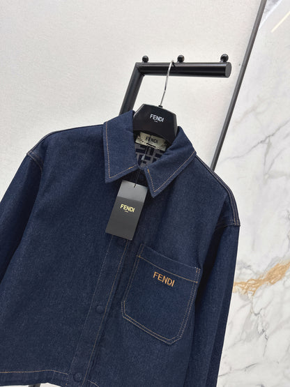 26ss Looped Denim Jacket
