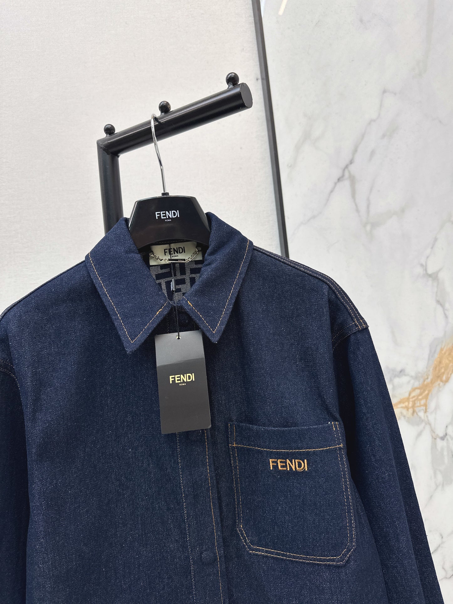 26ss Looped Denim Jacket