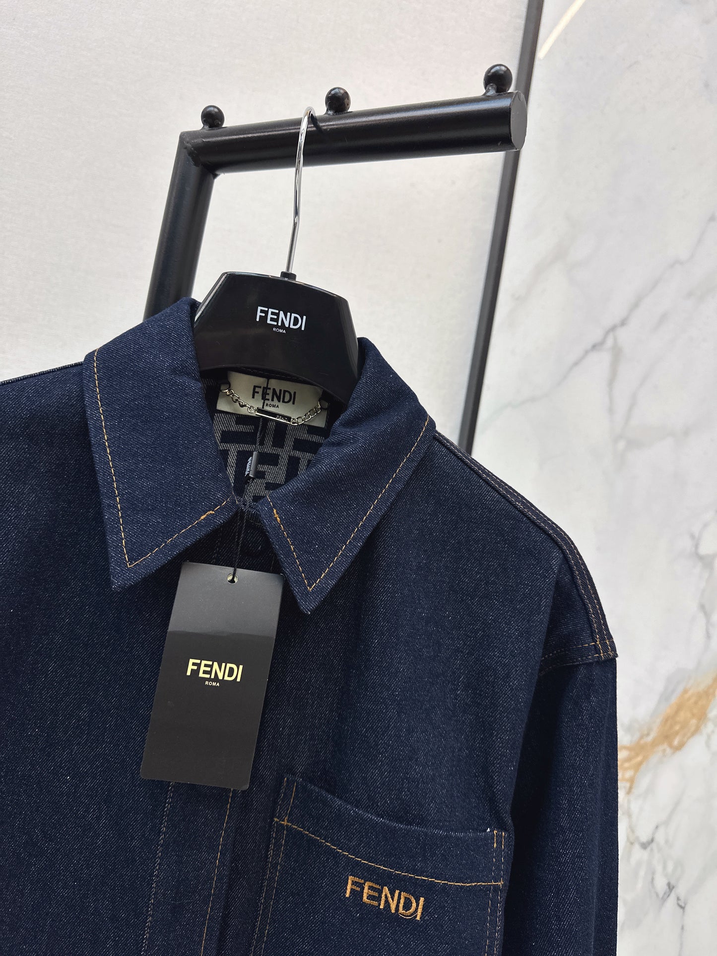 26ss Looped Denim Jacket