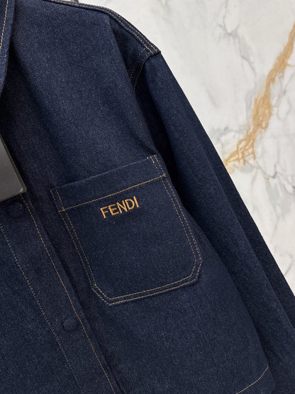 26ss Looped Denim Jacket