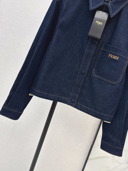 26ss Looped Denim Jacket