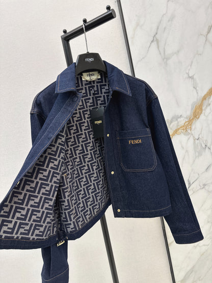 26ss Looped Denim Jacket