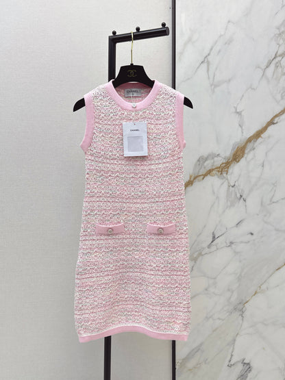 26ss Cherry Blossom Pink Floral Tulle Dress