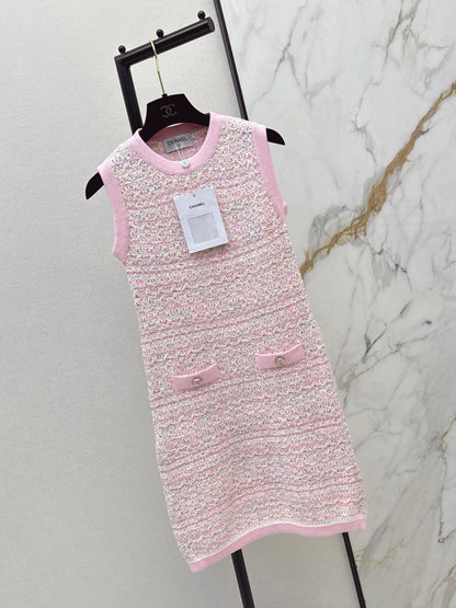 26ss Cherry Blossom Pink Floral Tulle Dress