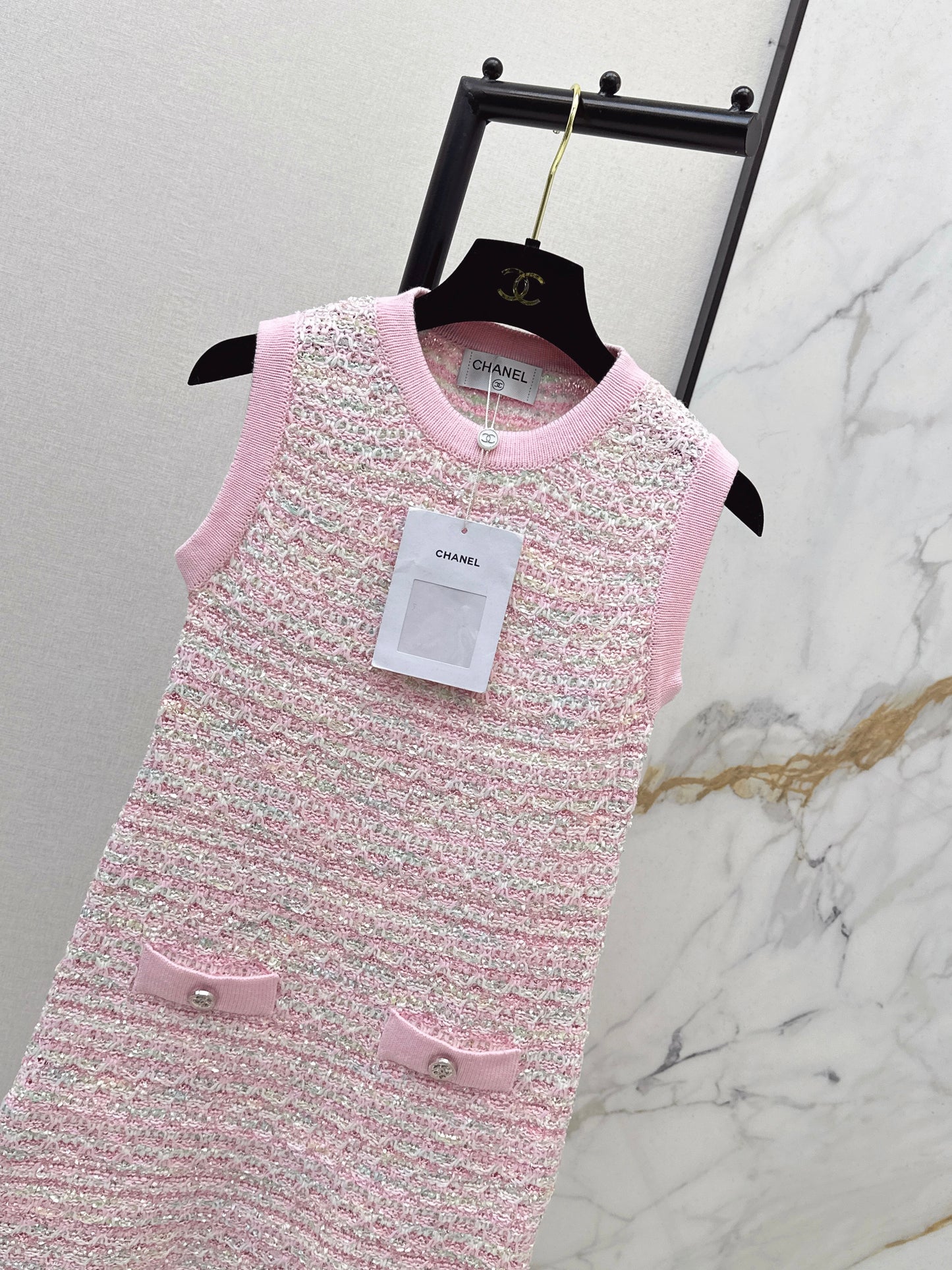 26ss Cherry Blossom Pink Floral Tulle Dress