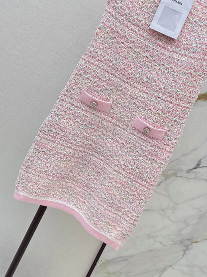 26ss Cherry Blossom Pink Floral Tulle Dress