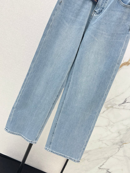 26ss Straight-leg jeans
