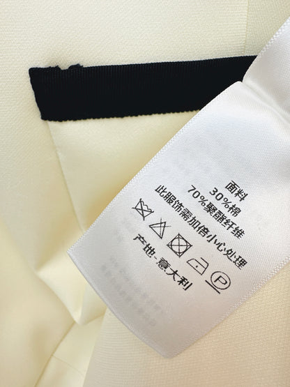 26ss Color-blocked Short-Sleeve Dress