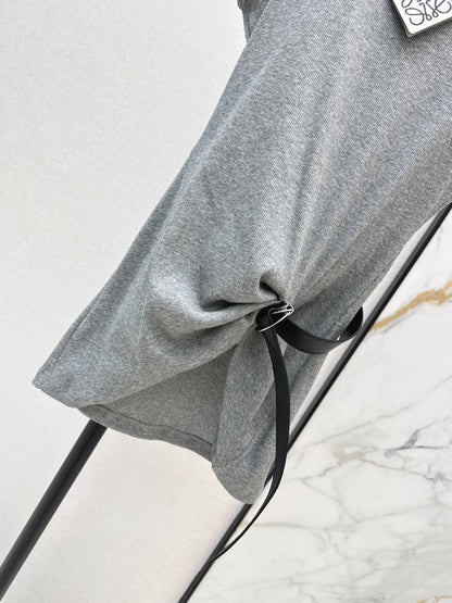 26ss Belt-embellished vest