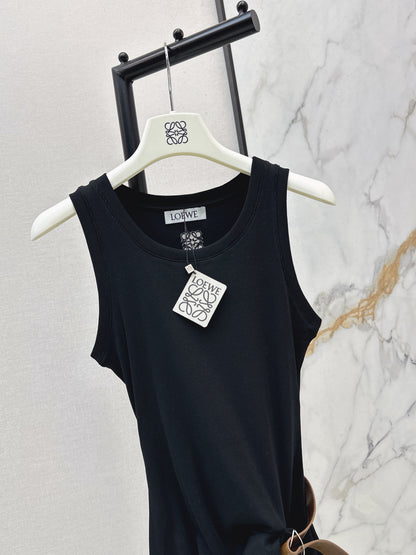 26ss Belt-embellished vest
