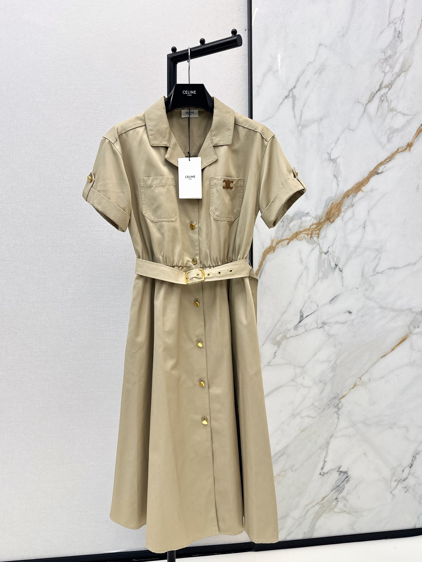 26ss Elegant Long Dress