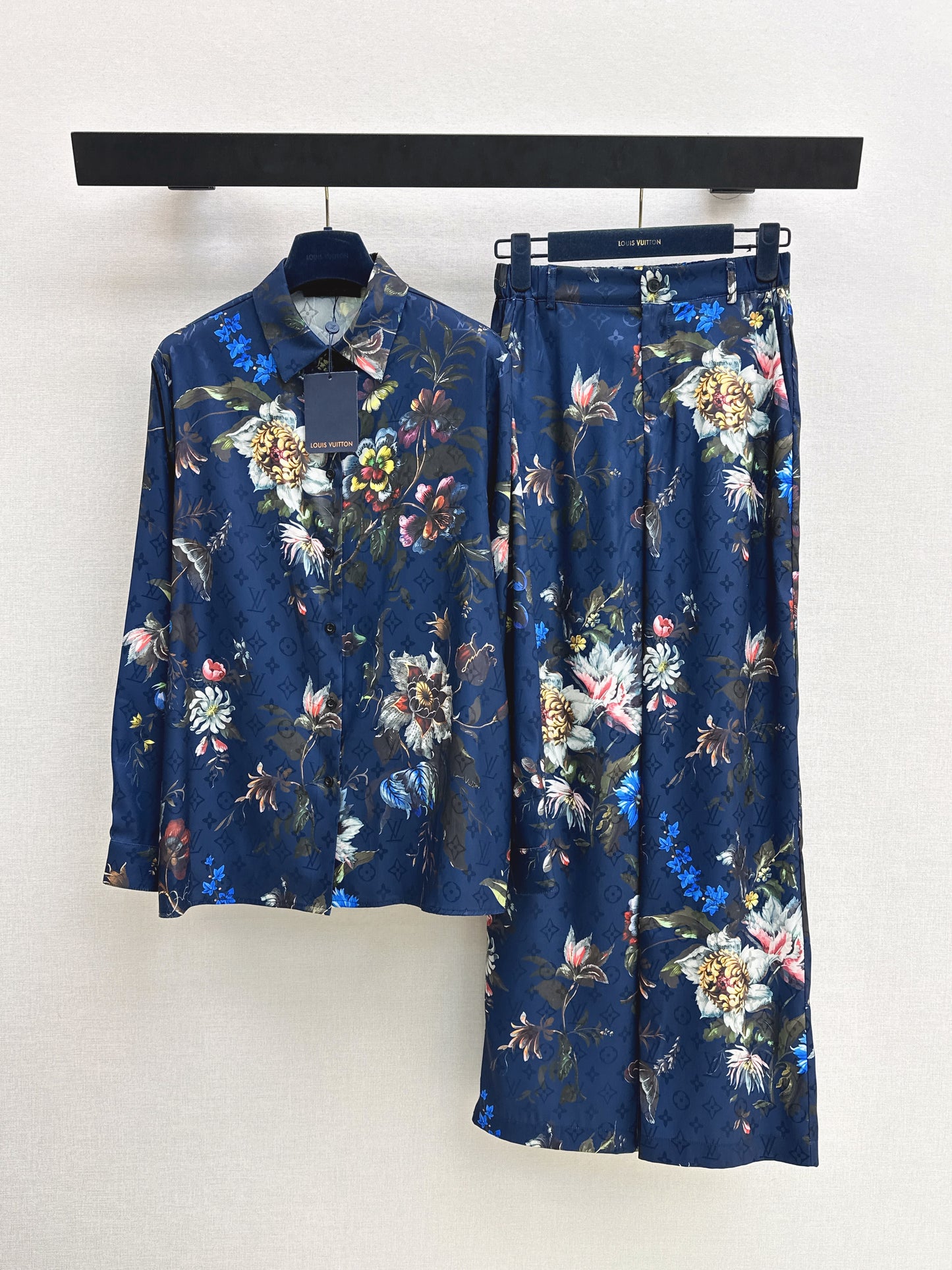 26ss Floral Print Suit