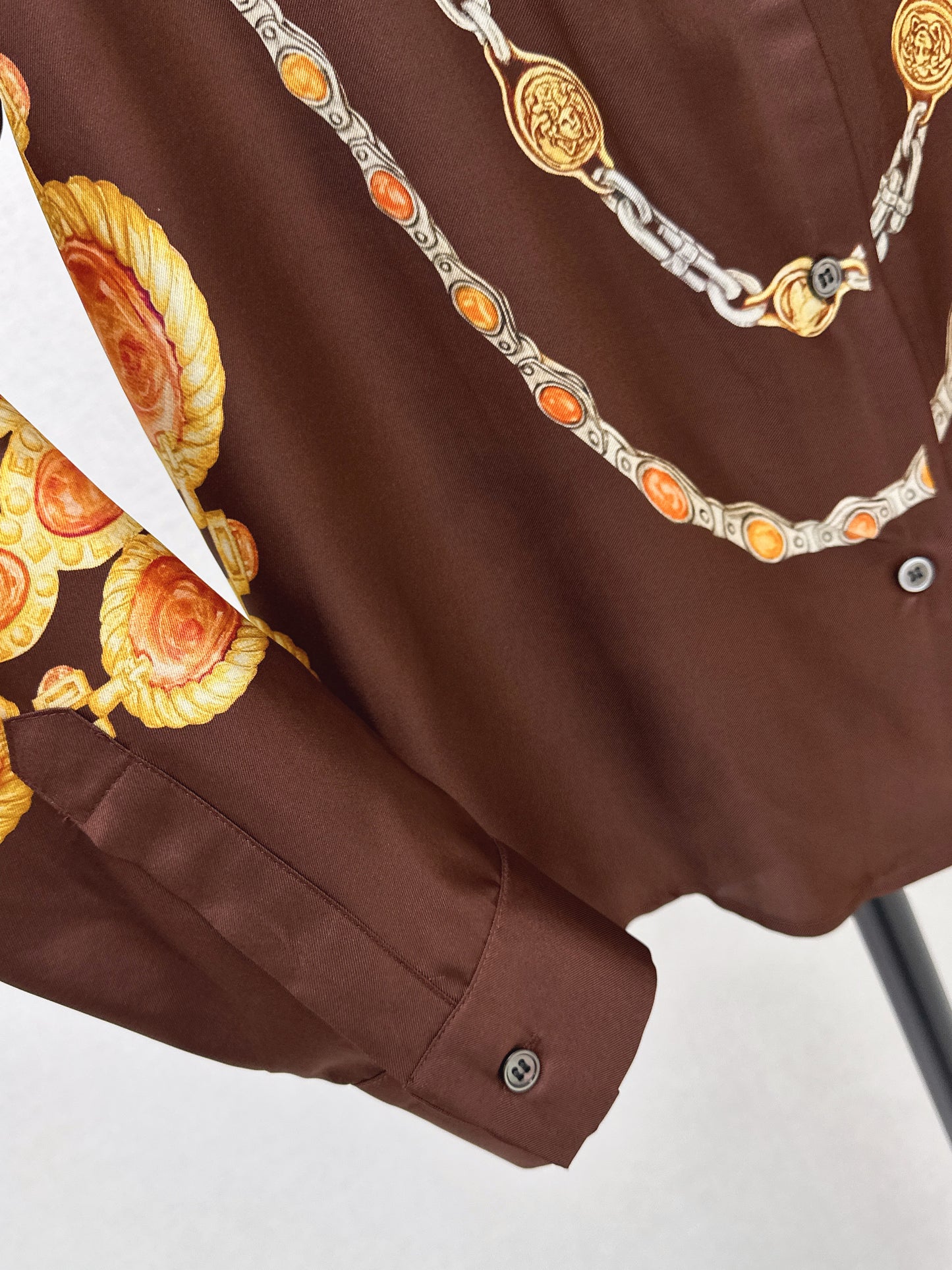 26ss Printed Silk Shirt