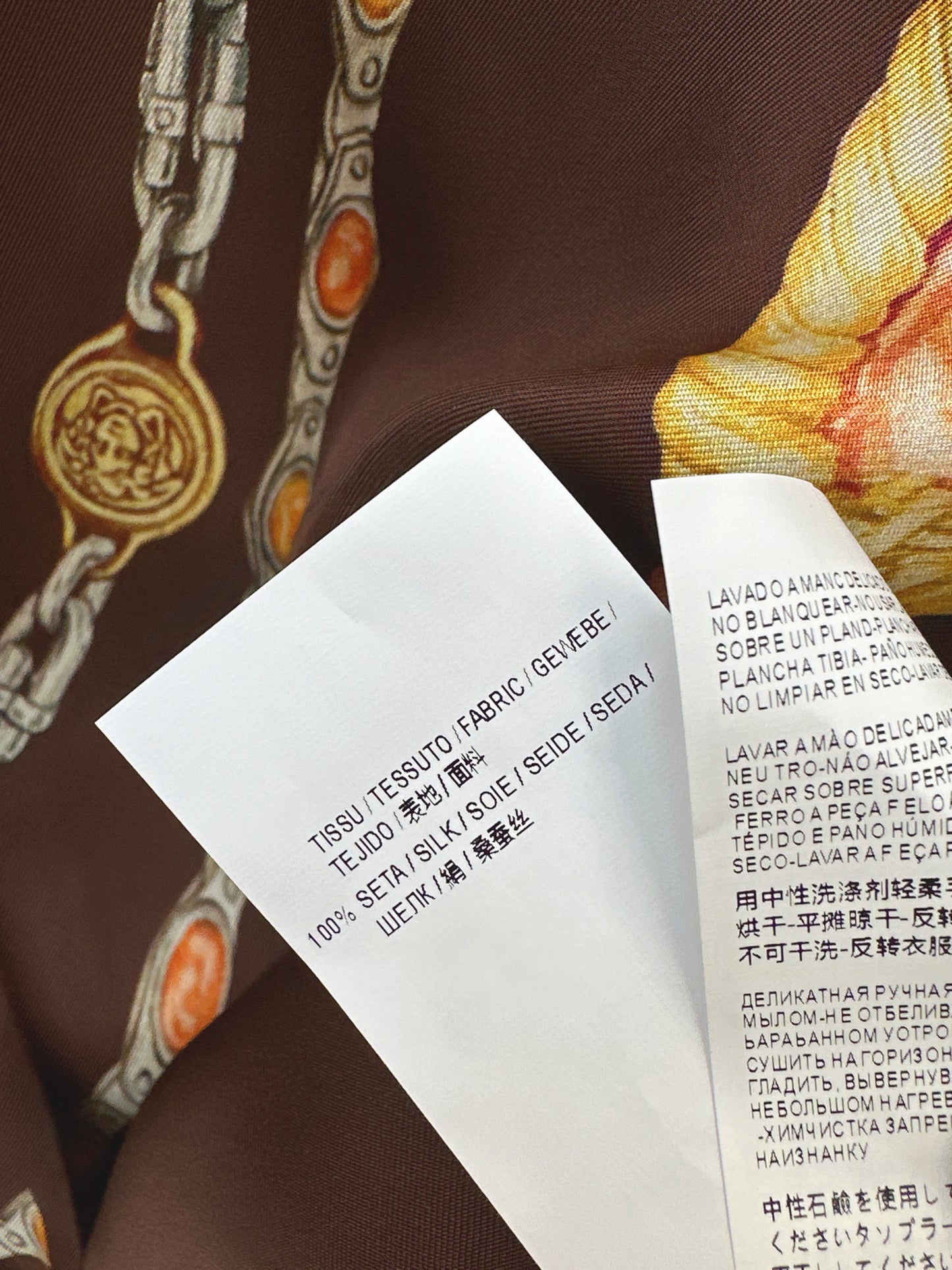 26ss Printed Silk Shirt