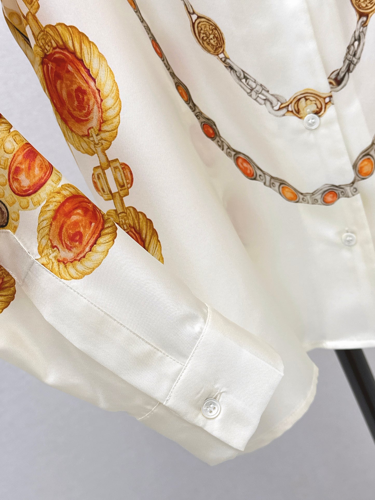 26ss Printed Silk Shirt